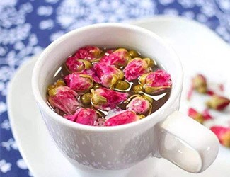 藍顏與紅顏——三七花玫瑰茶